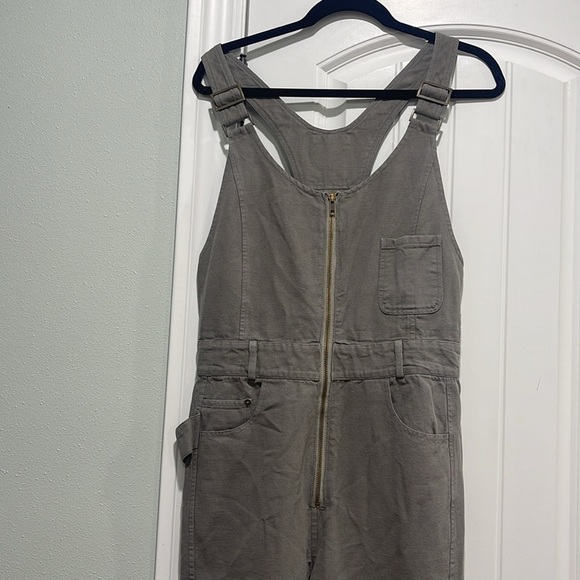 MATE the Label Gray Jumpsuit - Picture 2 of 6
